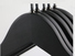 New black wooden coat hangers extension for business for skirt