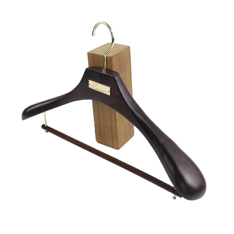 Latest wood slack hangers hangers Supply for children
