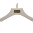 High-quality white wooden pant hangers factory