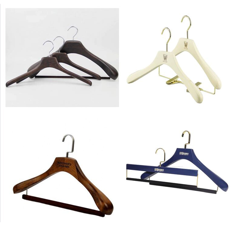 LEEVANS Custom wooden baby hangers for business for skirt