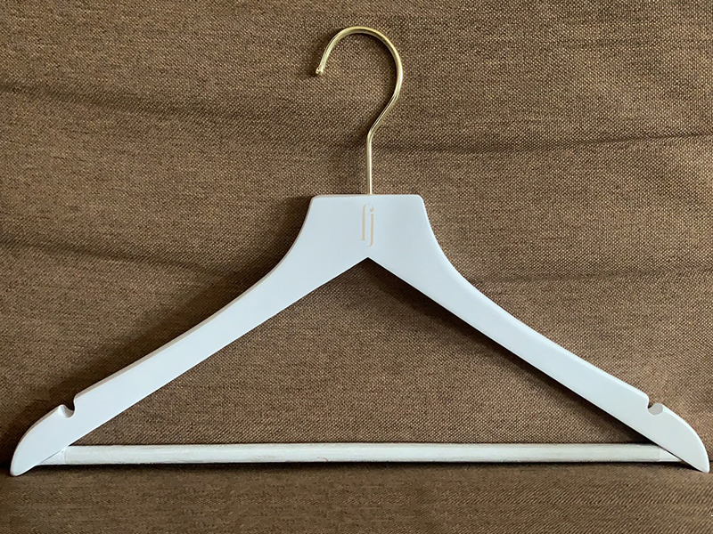 product-Silver or Golden Metal Hook Using for White Wooden Hanger-LEEVANS-img-1