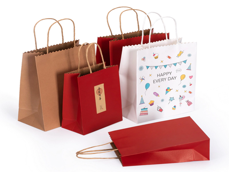 Hot Sale Paper Shopping Bag With Logo Printed
