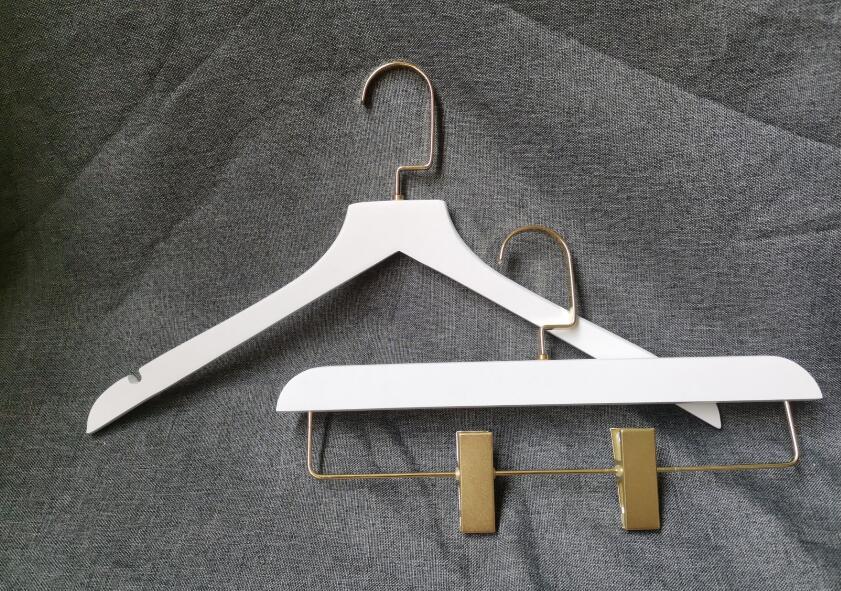 top hanger and bottom hanger , golden metal hook