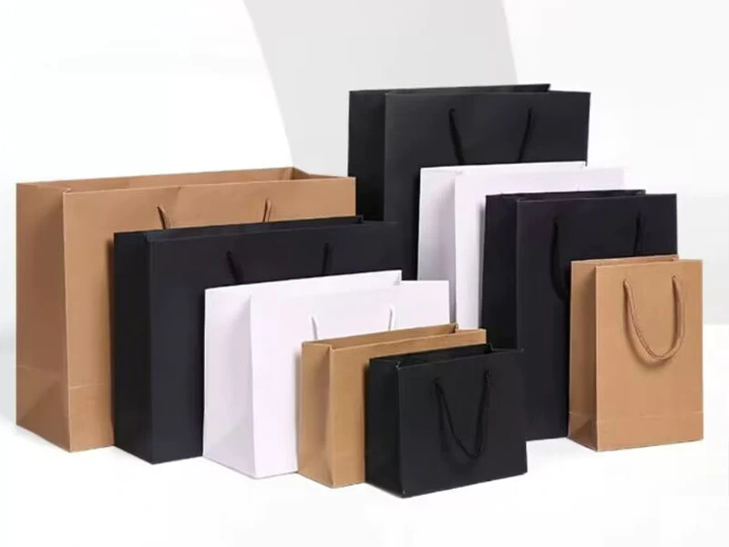 250G high quality shopping bag for shop , shopping bag with customized logo