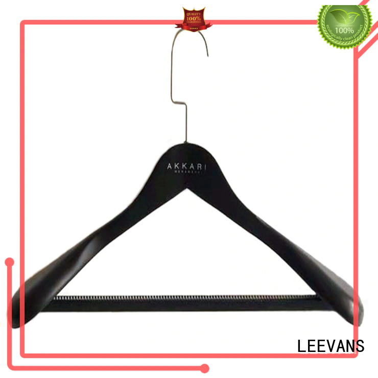 LEEVANS adjustable hotel hangers factory for trouser