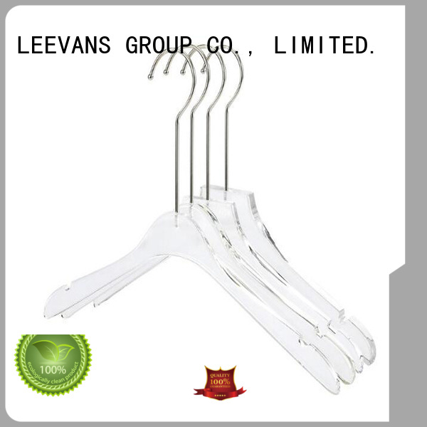 LEEVANS Wholesale brown hangers factory for jackets