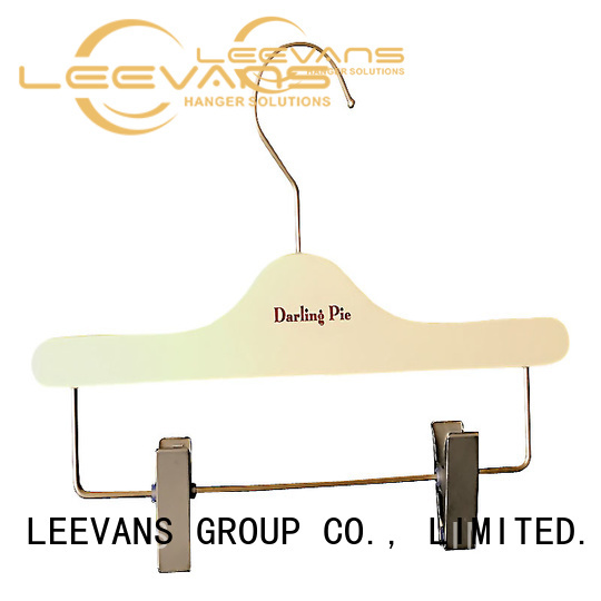 LEEVANS Custom hotel hangers company for trouser