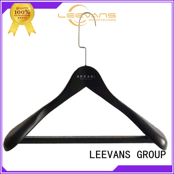 High-quality luxury wooden hangers natural manufacturers for clothes