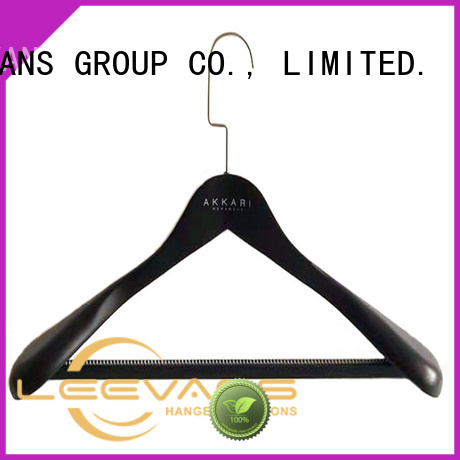 LEEVANS Wholesale timber coat hangers for business for trouser