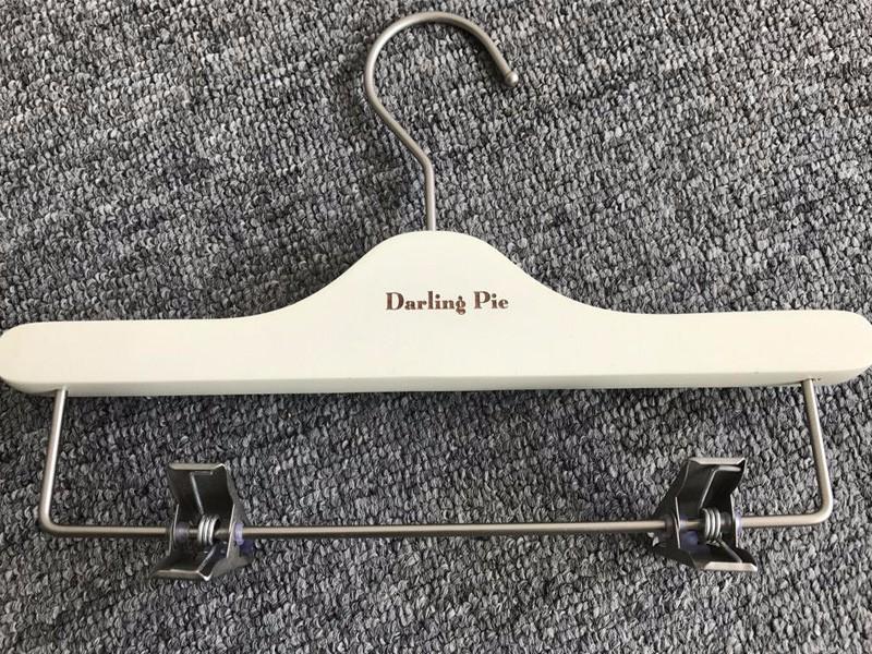 Latest heavy duty wooden coat hangers hanger for business for trouser-3