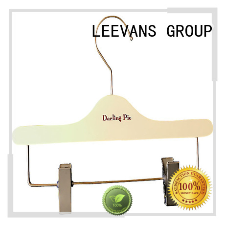 LEEVANS High-quality heavy duty wooden coat hangers Supply for pants