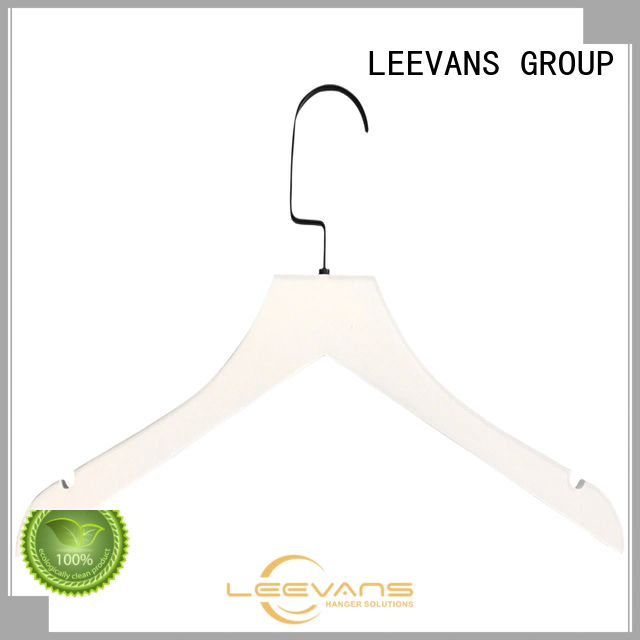 LEEVANS Top white wooden skirt hangers Suppliers for skirt