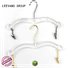 Top portable clothes hanger plastic factory for casuals