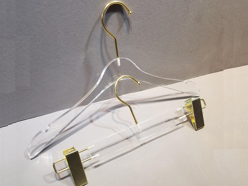 LEEVANS Custom clear acrylic hangers company for suits-2