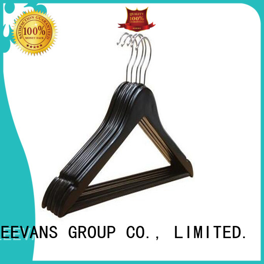 LEEVANS clothes personalised wooden hangers Supply for pants