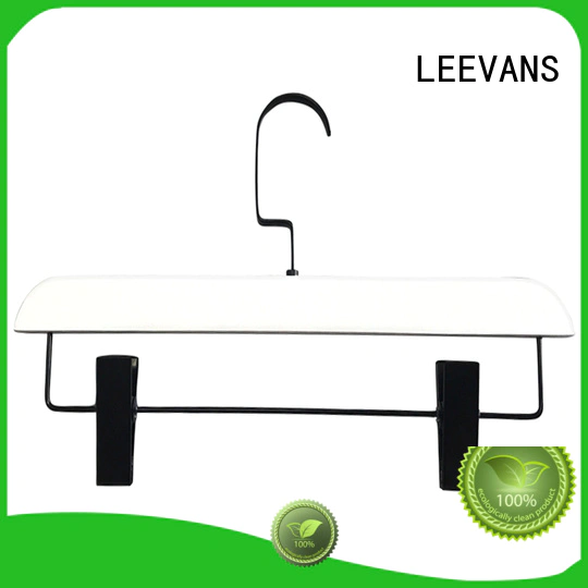 LEEVANS ash non slip wooden hangers Supply for children